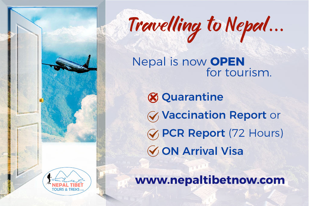 Nepal is open for tourism.